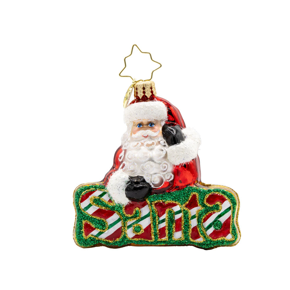 What’s in A Name Santa Gem